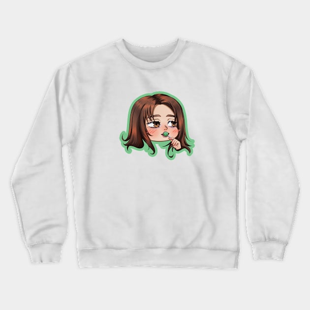 (Adult) Shoko Ieiri Chibi Crewneck Sweatshirt by _LunarChim_